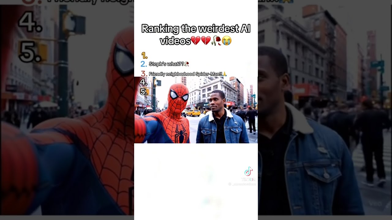 Ranking Weirdest AI Videos Shorts Ai