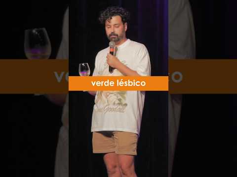 Tons de verde lésbico! mento
