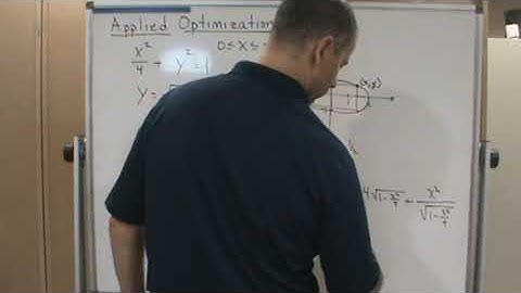 Calc1   Sec  4 7   Applied Optimization Problems   Example5