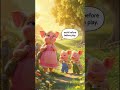 Three Little Pigs 🐷 | Full Story with Happy Ending | Kids Story Animation#cartoon #shorts