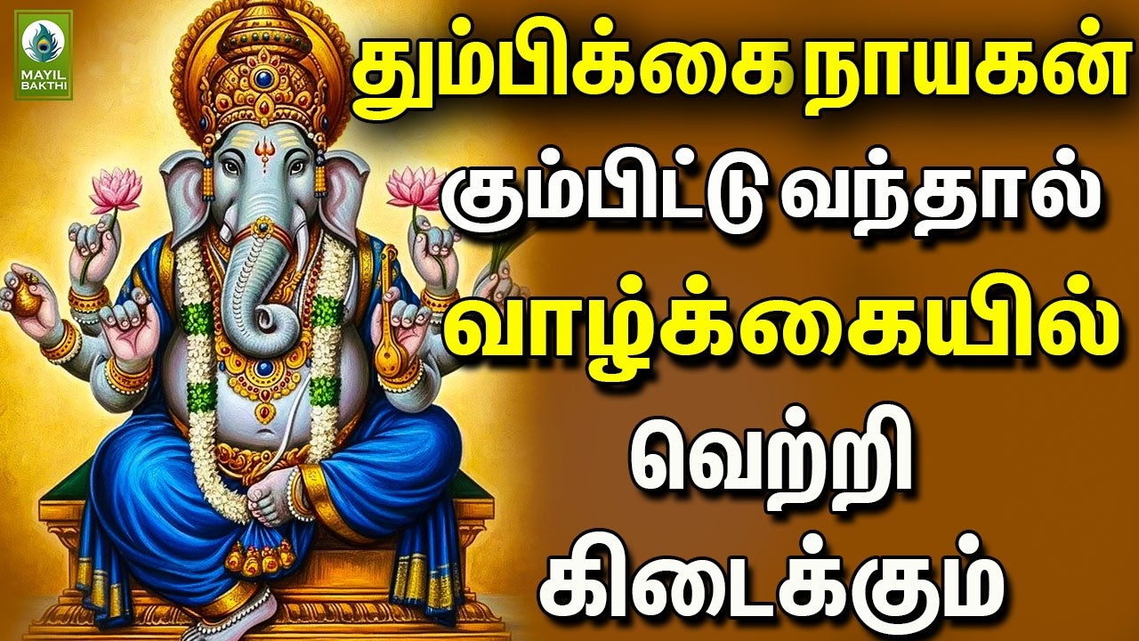 தும்பிக்கை நாயகன் கும்பிட்டு வந்தால் வாழ்க்கையில் வெற்றி கிடைக்கும்  | Powerful Pillayar Songs