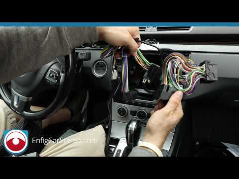 Radio installation 2013-2015 VW CC with Dynaudio and Backup Camera