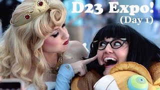 Come with me to Disney's D23 Expo! (Day 1)