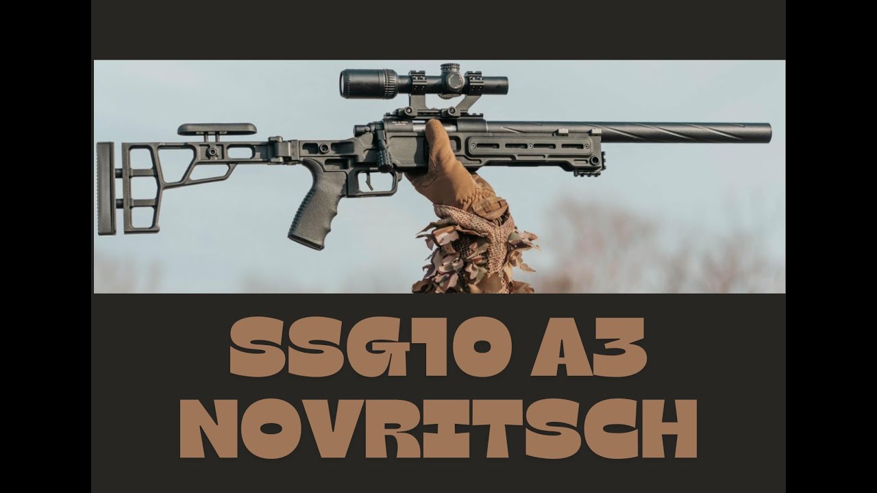 AIRSOFT REVIEW - Fusil de francotirador Novritsch SSG10 A3