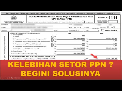 Video: Bagaimana Memulihkan PPN Di Muka