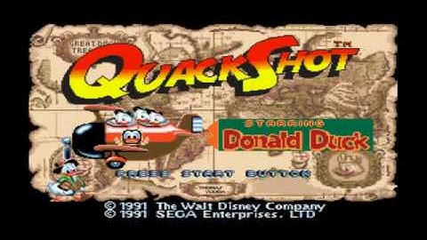 QuackShot starring Donald Duck - Intro