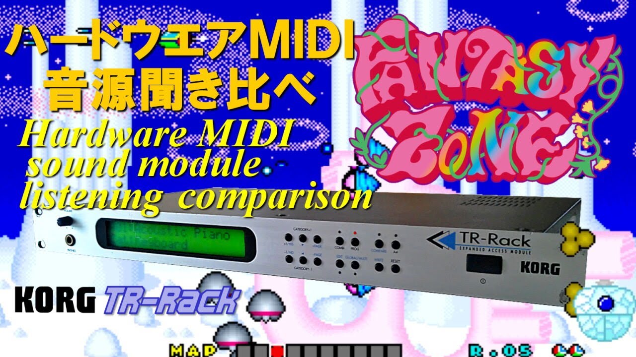 Fantasy Zone ファンタジーゾーン for TR-Rack KORG - YouTube