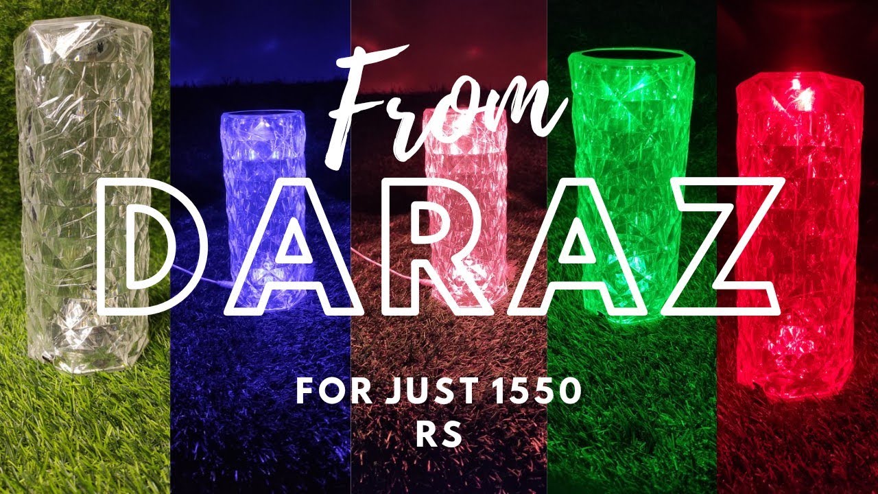 This Touch Sensor Lamp Is Awesome 😍🔥💯 Daraz.pk product Hauling. obd YouTube