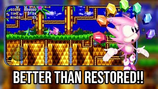 This Sonic CD is better than Restored for Android!!