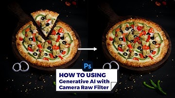 Adobe Photoshop Tutorial | How to Use Generative AI with Camera Raw Filter