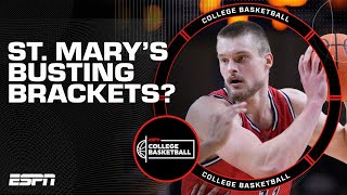Why Saint Mary’s has the EDGE over Alabama! | Bracketology: Men's Selection