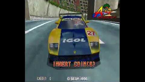 Scud Race/Plus:Ferrari F40 Beginner Day Attract Mode (0.2)