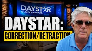 DAYSTAR: CORRECTION / RETRACTION? | What We Actually Said About Jonathan Lamb