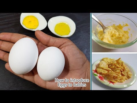 Video: How To Give A Yolk To A Child