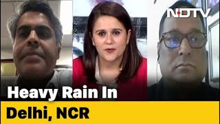 Roads Or Rivers? Waterlogging In Delhi, Surrounding Areas After Heavy Rain