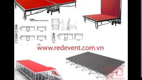 Cung cấp sân khấu di động trên toàn quốc