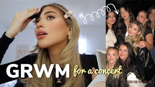 CHIT CHAT GRWM FOR A CONCERT (hair makeup & outfit)