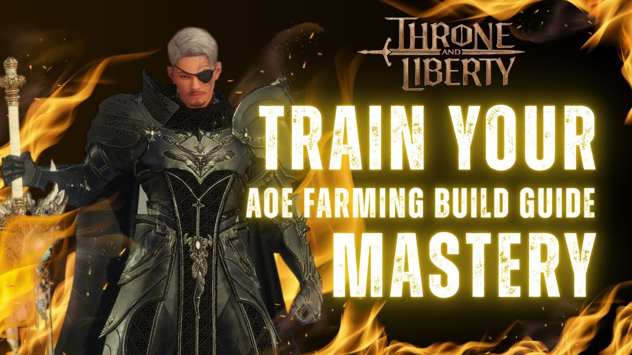 Throne and Liberty - BUILD GUIDE - AOE FARMING - TRAIN YOUR MASTERY - GLADIATOR - スロリバ - 狩りビルド