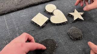 AOL CNC carpet cutting machine with pneumatic knife