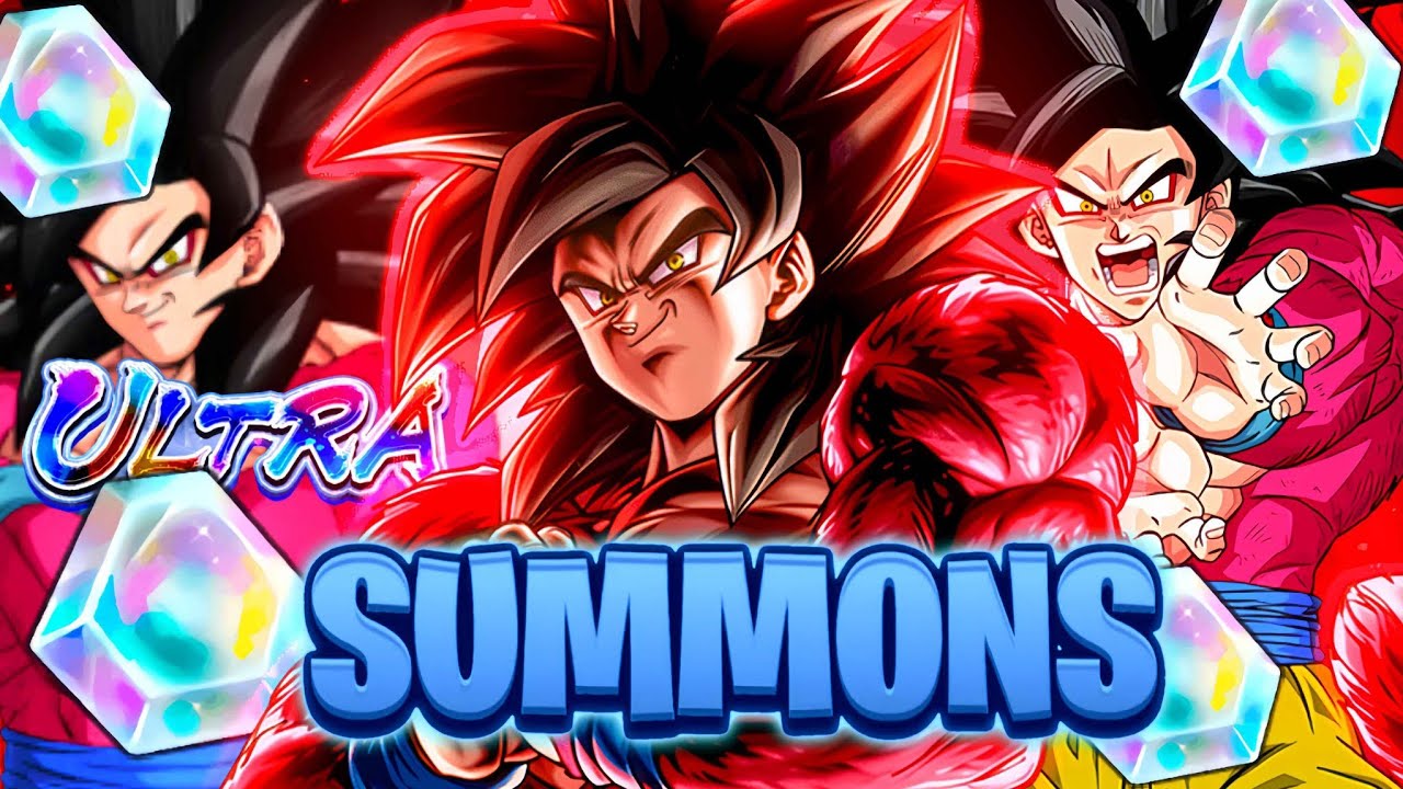 SUMMONS DO ULTRA GOKU SSJ4 DE 24/12/2025 É CONVERSANDO SOBRE RARIDADE NOVA DRAGON BALL LEGENDS 