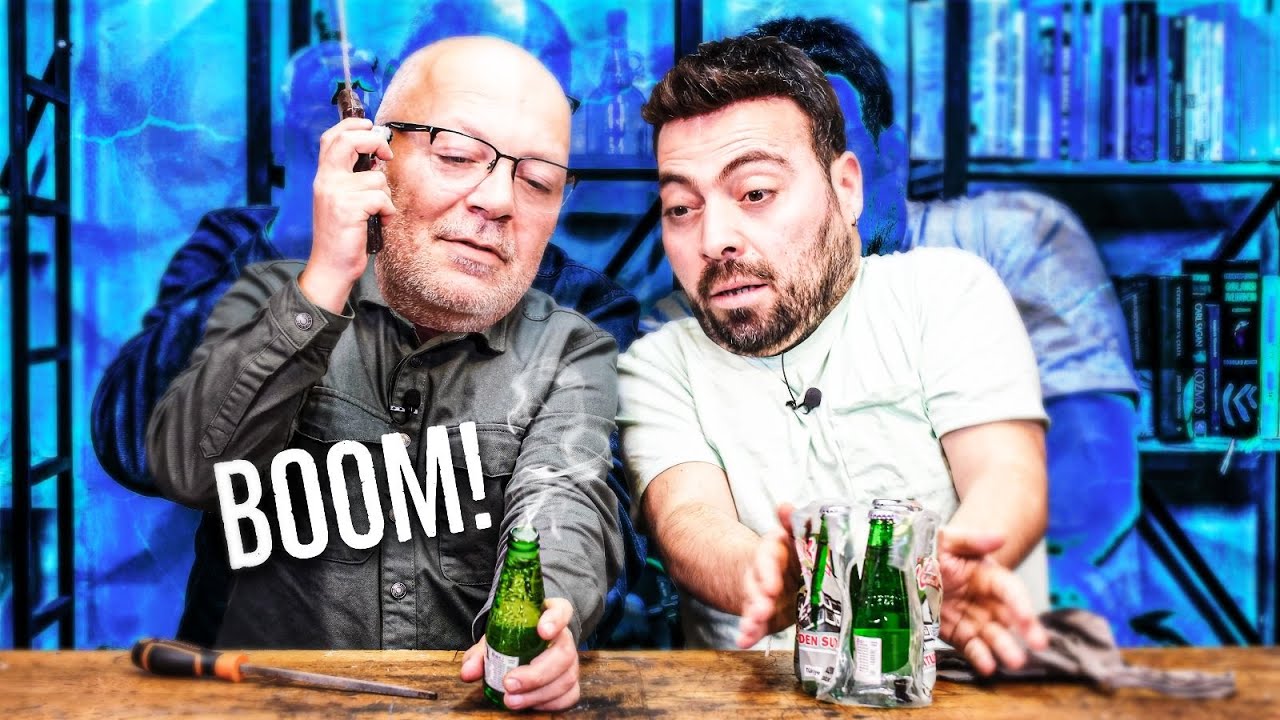 ŞİŞE AÇMANIN EN ZOR YOLUNU TEST ETTİK - EFSANE AVI @Fırat Sobutay