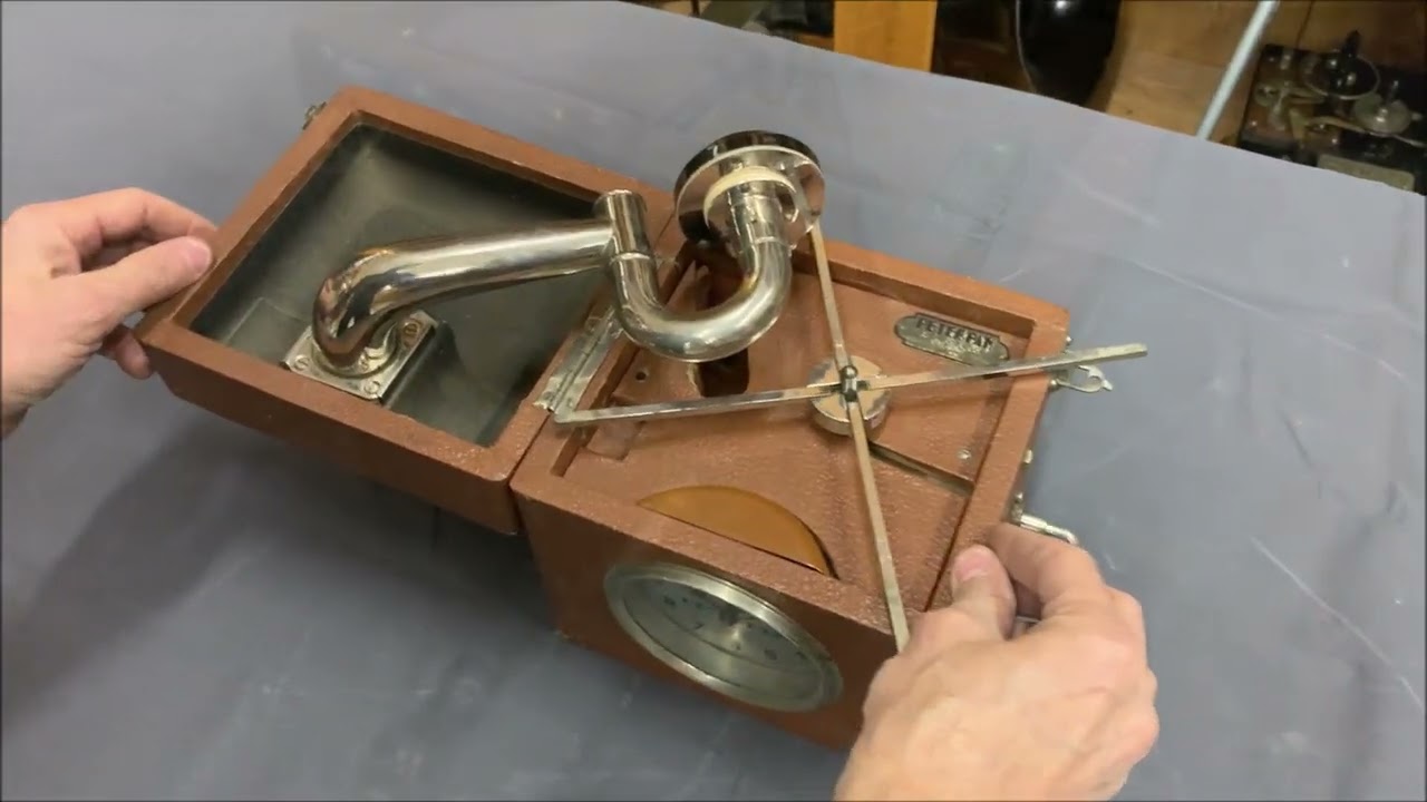 Peter Pan Alarm Clock Portable Phonograph - YouTube