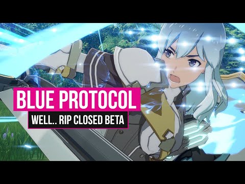 Last moments of Blue Protocol closed beta 