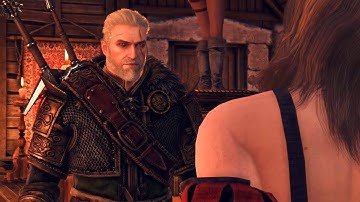 Geralt in front of Yennefer vs Alone
