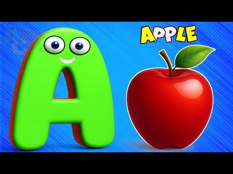 ABC Phonics Song - Toddler Learning Video Songs , A for Apple , Nursery Rhymes , Alphabet song
