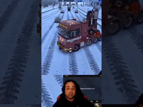 Lkw UNFALL 😂 #ets2 highlights #shorts