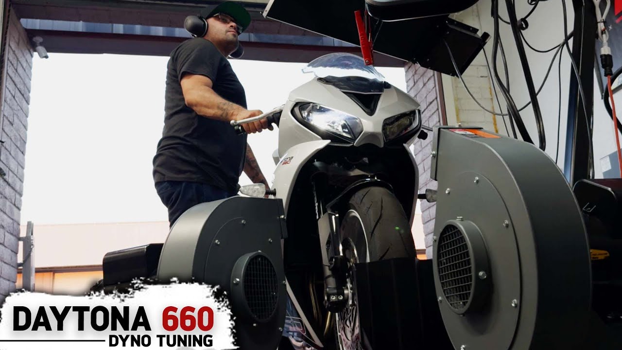 Finally tuning my Triumph Daytona 660! #daytona660