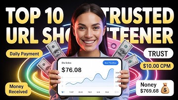 Top 10 Trusted Url Shorteners || High CPM || Daily Payment || Best URL Shortener In 2025 @Turboh4x 