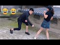 Challenge game chineses  try not to laugh impossible 