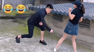 challenge game chinese videos 😆 try not to laugh impossible 😂😂