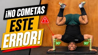 El único tutorial de handstand push up que vas a necesitar