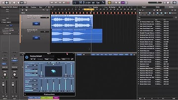 Logic Pro X #producerPOV - adding dramatic reverb to music for a video intro