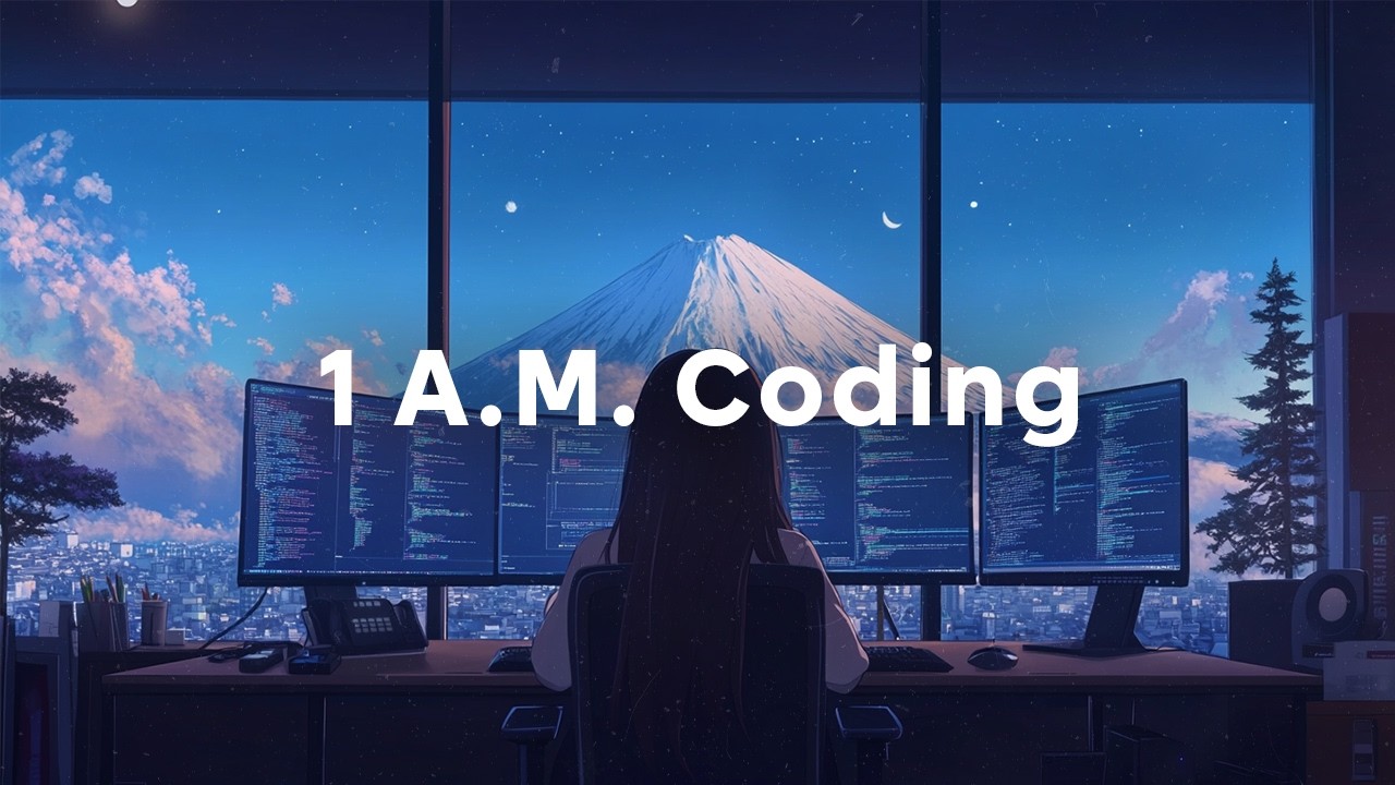 Coding till 1 A.M | Night Music Flow for Productivity & Focus - YouTube