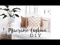 Macrame Cushion Cover Tutorial | Macrame DIY | Kmart Hack Australia | Cushion Hack