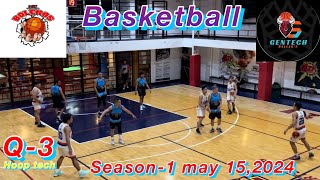 Q-3 boleros vs gentech basketball season-1 may 15,2014 (hoop tech)
