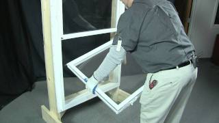How to remove and replace a bottom & top sash