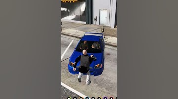 TROLLING KIDS ON FIVEM,i literaly stole their car right infront of them
