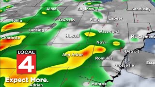 Metro Detroit weather forecast June 15, 2026 -- 6 p.m. Update