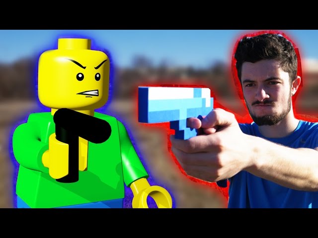 Lego Minecraft Zombie Chase - who tastes better roblox 29 zombie rush hello neighbor beta