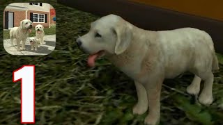 Dog Sim Online: Raise a Family - Gameplay Walkthrough Part 1 - Tutorial (iOS, Android) screenshot 1