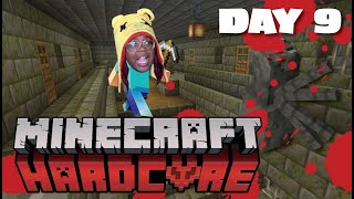 Day 9 in Minecraft HARDCORE