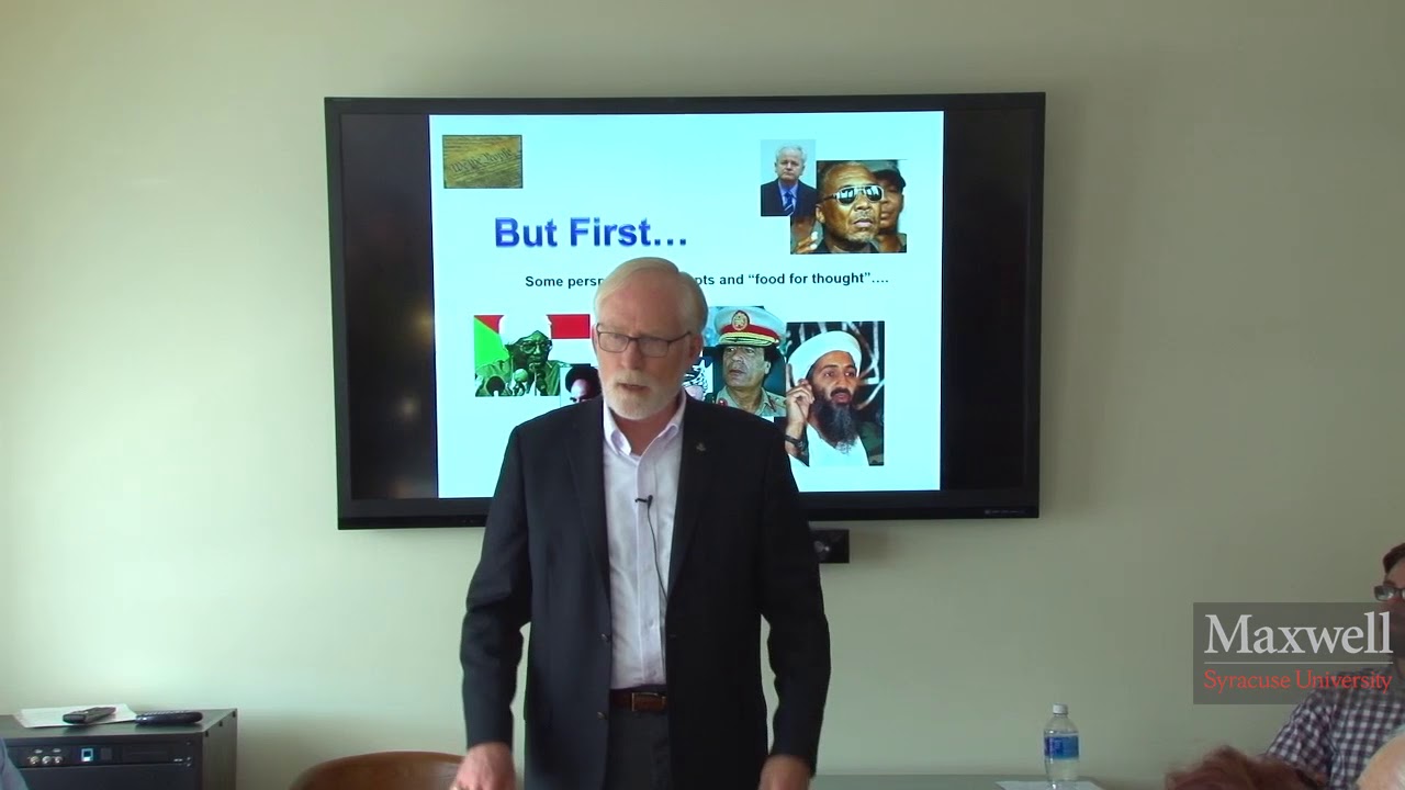 David M. Crane, “Did Osama bin Laden Win?” - YouTube