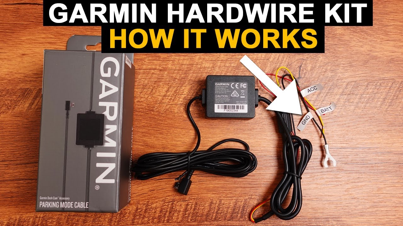 Garmin Hardwire FOUND 2 inside of it! (Parking Mode Cable Install Overview | Park Mode) - YouTube