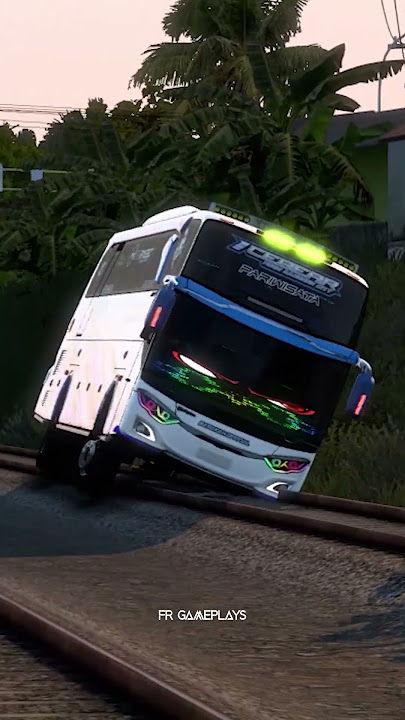 Salah jalur malah loncat 🤣 #telolet #basuri #ets2indonesia #shorts