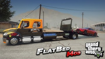 Rollback Flatbed Script | MTL Flatbed Tow Truck GTA 5