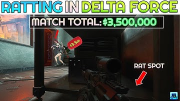 These Rat Spots Make $10 Million a Day - Solo Ratting in Delta Force Extraction